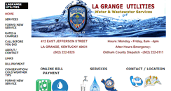 Desktop Screenshot of lagrangeutilities.com